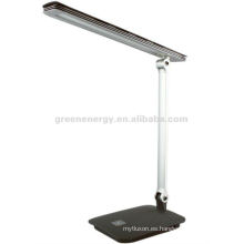 Interruptor táctil, regulable, lámpara de escritorio LED plegable 6W, lámpara de mesa LED, blanco puro